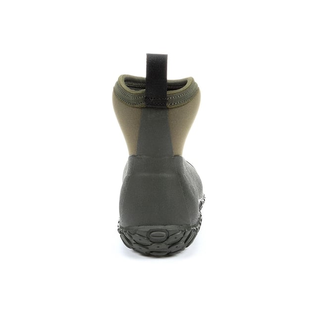 Muck Boots Muckster II Ankle Rubber Black/Moss Wellington Boots A new sole and an improved last give this popular, updated Muck shoe more stability on wet surfaces along with an even greater level of comfort and fit. The Muckster II Low is the perfect shoe when its wet and muddy.