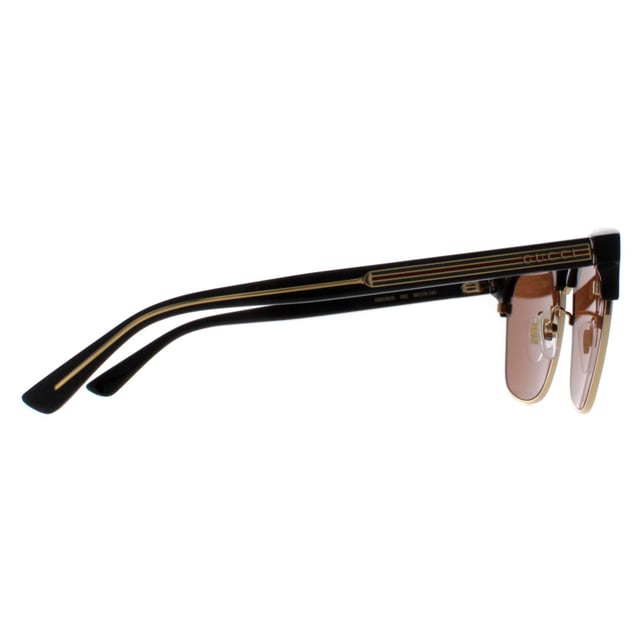 Gucci Rectangle Mens Silver Grey GG1648S  Sunglasses are a testament to the brand's timeless elegance and fashion forward vision. These sunglasses seamlessly blend classic design with contemporary flair, featuring a rectangle shaped frame that exudes sophistication. The brand's logo is discreetly integrated into the sleek temples, showcasing the unmistakable mark of Gucci craftsmanship.