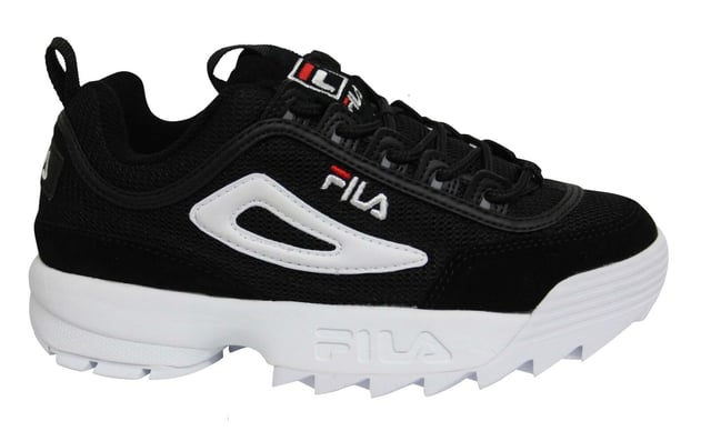 Fila womens outlet trainers black