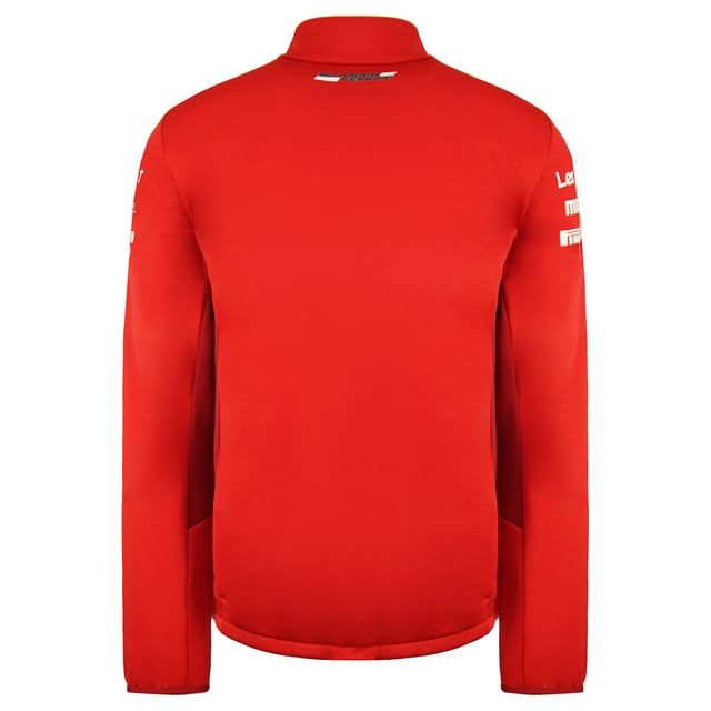 Puma Scuderia Ferrari Lange Mouw Zip Up Rood Heren Softshell Jas 763021 02