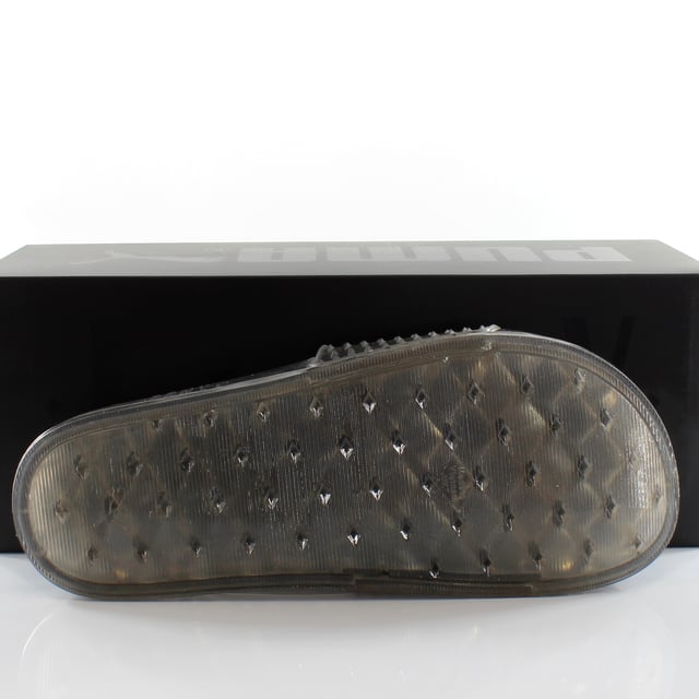 Puma x Rihanna Fenty Jelly Womens Black Sliders