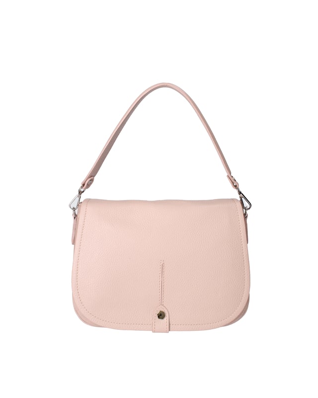 Frauen Umhängetasche mit Magnetverschluss. Zwei mit Reißverschluss und zwei offenen Innentaschen. eine Front mit externen Zip -Taschen. Verstellbar und abnehmbar in Leder -Schultergurt. Abnehmbar im Ledergriff. Zwei Kabinenfächer. Umhängetasche | Frauen Außenmaterial in 70% Baumwollgewebe - 30% Polyester -Innenraum. Messungen: 29x20x11 cm. Hergestellt in Italien