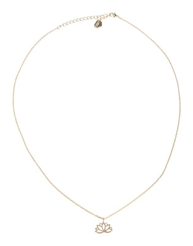 gold-plated, logo, adjustable hook and chain fastening, choker with pendant