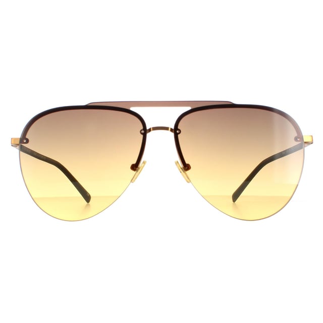 Ted Baker Aviator Mens Black Orange TB1628 Mose