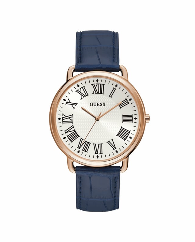 Guess W1164G2 - Reloj para hombre cuarzo acero inoxidable• material: acero inoxidable• cristal: minèral• pulsera: cuero• correa: gris• resistencia al agua: 100 m (10 ATM)• tamaño de la caja: 44 mm
