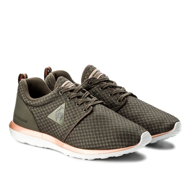Le Coq Sportif Dynacomf Femenina Mesh Green Synthetic Womens Entrenadores 1810172