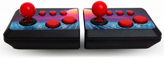 Aquarius 2 Player Arcade Retro Built-in 300 Games Portable Video Game ...