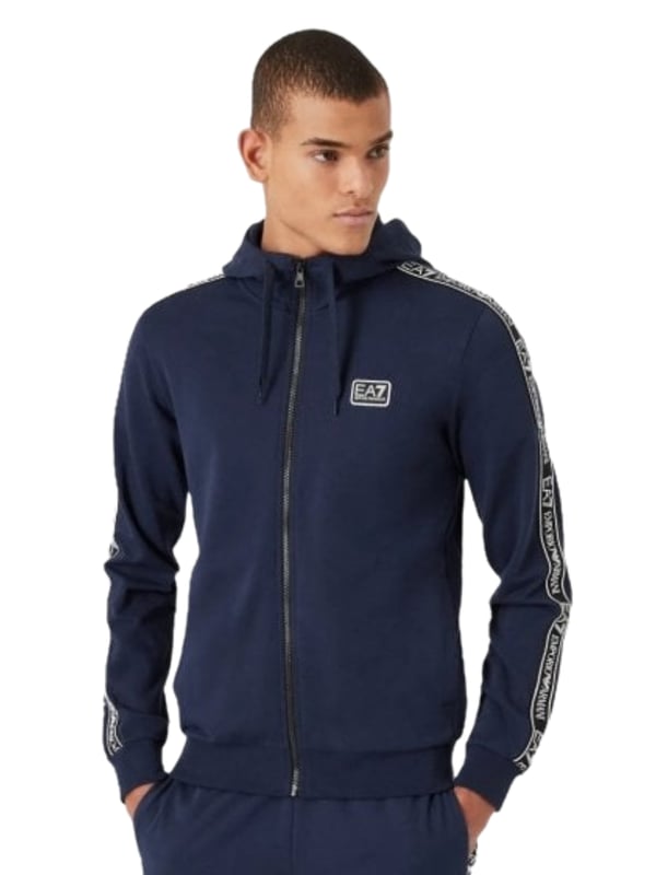 Armani taped hoodie sales