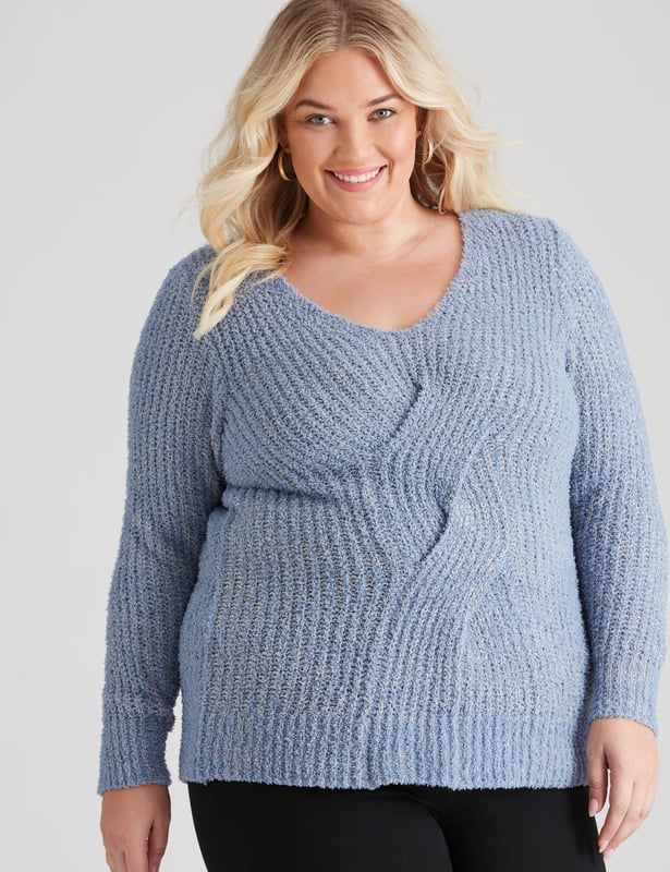 Plus size chenille jumper online