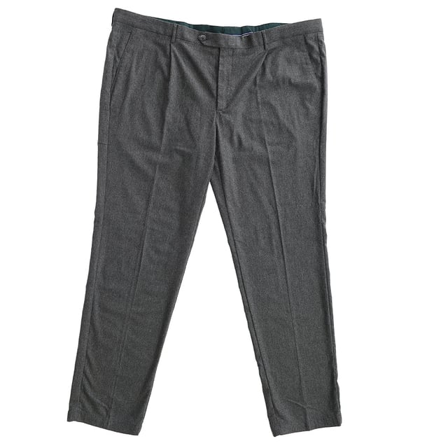 Product Details:

Button up and zipper fastening
Extendable button
Belt loops
Two front pockets
Two buttoned back pockets
Hackett London branding
Notting Hill
Washed Wool
Colour Code: 945GREY

Materials:

Main: 42% Wool, 26% Polyester, 14% Viscose, 13% Polyamide, 5% Elastane