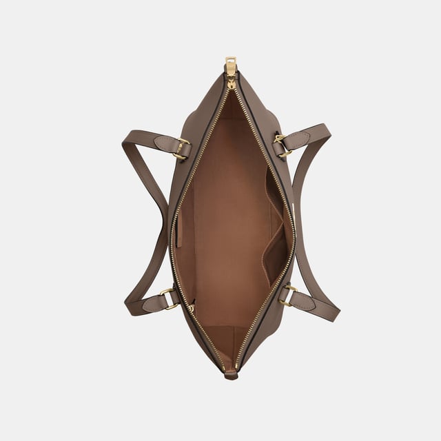 Crossgrain Leather New Gallery Tote,  Length: 37.00,  Width: 15.50,  Height: 24.50