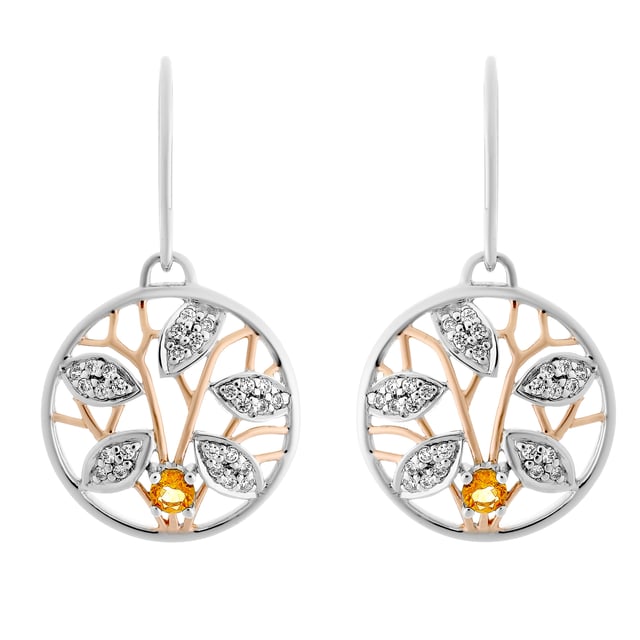 This Orphelia Drop Earrings in Silver/Rose is made of the highest quality allergy free 925 Sterling Silver. The Orphelia 'Oceane' Women's 925 Sterling Silver Drop Earrings - Silver/Rose ZO-7090/1 comes delivered in a beautiful gift box and has a two year warranty - the perfect gift to spoil yourself or a loved one.