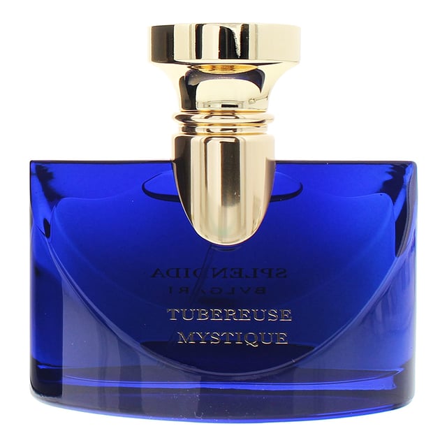 Splendida Tubereuse Mystique is a floral fragrance for women, which was created by Sophie Labbé and launched by Bulgari in 2019. The fragrance top notes of Black Currant and Davana; a heart note of Tuberose and base notes of Vanilla Absolute and Myrrh. The notes combine to create a luxurious, creamy scent thanks to the Tuberose and Myrrh, which work incredibly well together. Due to the warmth from the creaminess the fragrance is best suited to the colder weather of Autumn and winter.