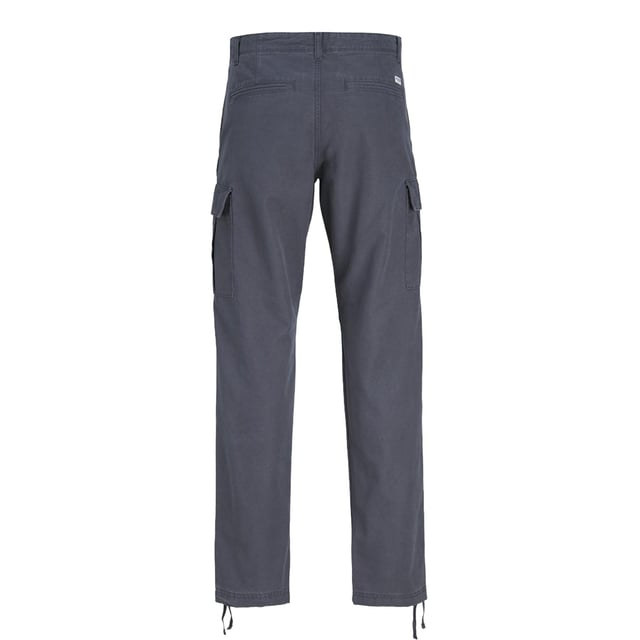The Men's Cargo Combat Trousers by Jack & Jones will elevate your casual outfit. These lightweight, 100% cotton trousers are incredibly comfortable and breathable, making them ideal for daily wear. A comfortable fit guarantees freedom of movement, and long-lasting wear is assured by the strong frame. With their multiple cargo pockets, these pants combine modern design with functionality by offering lots of room for storing all of your belongings.

These trousers' adaptable style and button closure provide a secure and customisable fit for a range of circumstances, from casual trips to outdoor adventures. Accept the ideal fusion of style and utility in the Jack & Jones Men's Cargo Combat Trousers. accessible in a variety of sizes to accommodate males in the UK.
