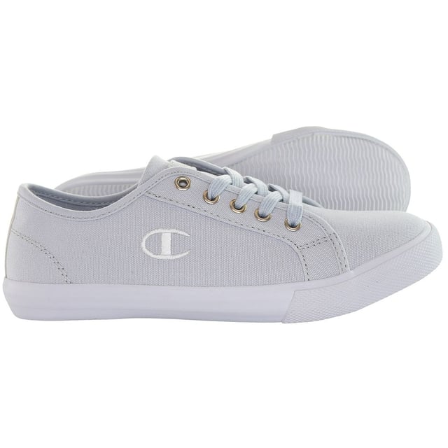 Champion Huntington Canvas Low JR Blaue Junior-Schnürschuhe 30181058 27A
