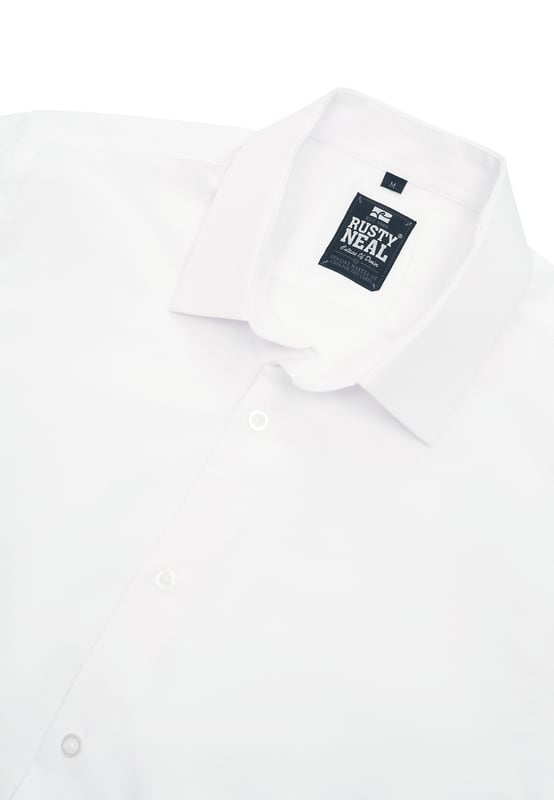 Overhemd Slim Fit von Rusty Neal in der farbe Weiss.