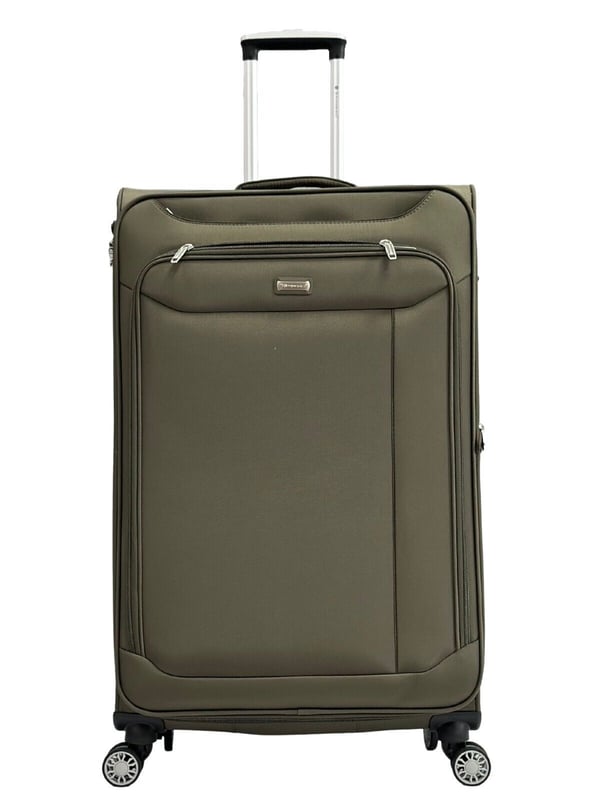 Descubra el epítome de la comodidad de viaje con nuestra colección de maletas ligeras, un pináculo del estilo y la practicidad. Diseñadas para sobresalir en el mundo de los viajes, estas maletas se encuentran entre las más ligeras de su clase y ofrecen una construcción de primera calidad para satisfacer las demandas de cualquier viaje. Fabricadas con material de nailon Jacquard 900D ultrarresistente para una mayor durabilidad. Asa telescópica con autobloqueo y cierre con cremallera para un uso fácil. Las ruedas giratorias dobles de 360° garantizan una movilidad sin esfuerzo. Función expandible (excluido el tamaño Cabin/Small) para un embalaje versátil. Cerradura segura integrada de 3 dígitos aprobada por la TSA para una mayor seguridad. Cada tamaño cuenta con un interior completamente forrado con poliéster de alta calidad, correas de embalaje ajustables y un bolsillo interno con cremallera para organizar. Con un diseño llamativo, localizar su equipaje en la cinta transportadora es muy fácil. Disponible en tres tamaños: Cabin/Small, Medium y Large, diseñados tanto para vacaciones cortas como para escapadas prolongadas. Opte por la colección completa de tres tamaños a un precio con descuento para cubrir todas sus necesidades de viaje. Eleve su experiencia de viaje con esta elegante y práctica colección de maletas. Medidas: Cabina/Pequeña: Al 55 x L 40 x A 20, 2,55 kg, 40 L, Mediana: Al 68 x L 42 x A 24, 3,25 kg, 70,5 L, Grande: Al 79 x L 48 x A 29, 3,9 kg, 97 L, Tamaños disponibles: Cabina/Pequeña, Mediana, Grande, Nota importante: Seleccione el tamaño preferido. Los tamaños se venden por separado, no en conjunto.