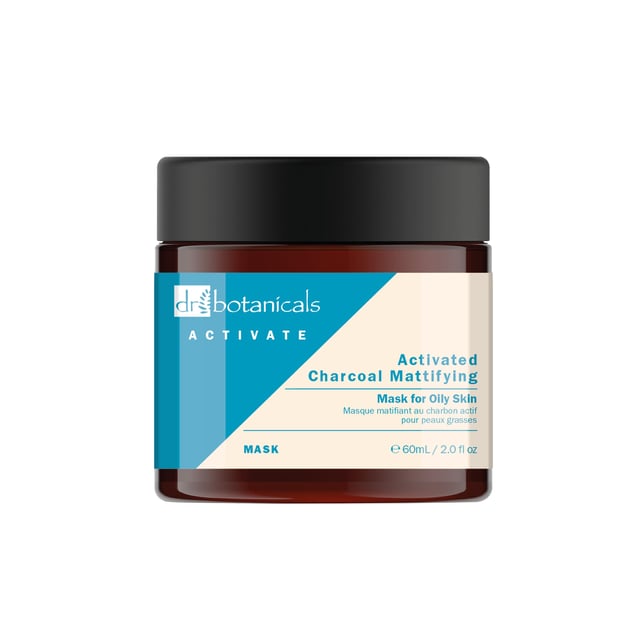 Dr Botanicals Activate Charcoal Mattifying Mask is a powerful formula designed to address oily skin concerns. With ingredients like charcoal powder, cucumber fruit extract, and citrus extracts, this mask helps to purify and detoxify the skin, while also providing hydration and improving the overall texture. Achieve a healthy, mattified complexion with this clean beauty product.