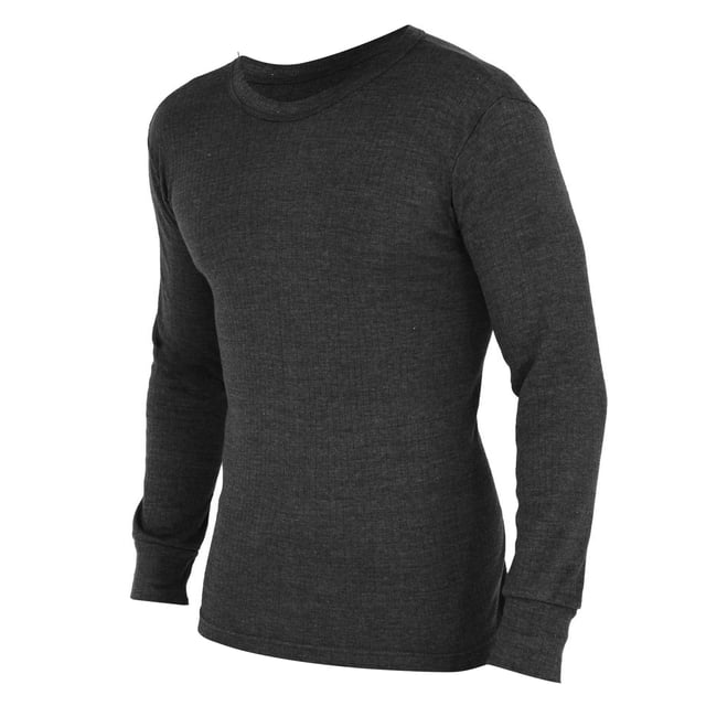 Premium range FLOSO version of this product is also available, search for FLOSO. 1 x Thermal Long Sleeve Vest. Warm but light weight thermal underwear. Good wicking rate which is the rate the material carries moisture away from the skin. Fully brushed inside and side seam free for added comfort. 50% Cotton and 50% Polyester.