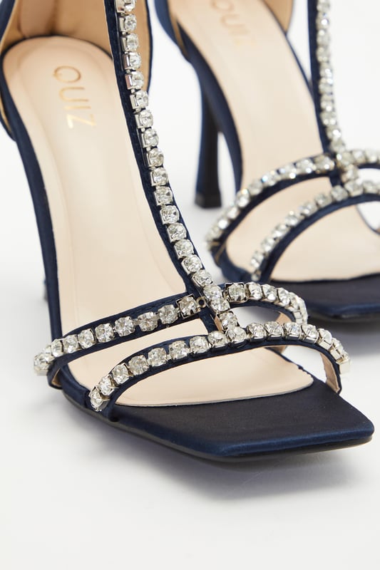 Quiz outlet diamante sandals