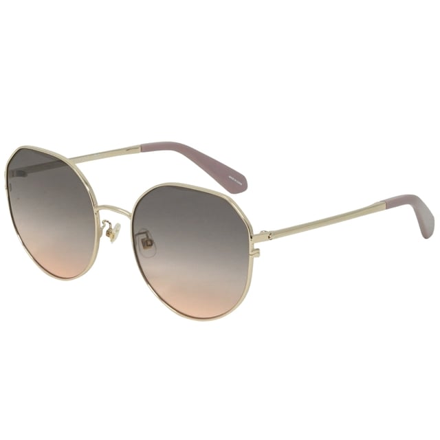Kate Spade Carlita/F/S 094K FF Gold Sunglasses. Protect your eyes from the sun in style! The Kate Spade Carlita/F/S 094K FF Sunglass provide 100% protection against UVA and UVB sunlight, and come with a branded sunglasses case and cleaning cloth. Look good and stay safe with these high-quality sunglasses.. Gold Sunglass, Nose Bridge Width = 20mm, Lens Width = 60mm, Arm Length = 140mm. Branded Sunglasses Case and Cleaning Cloth Included. 100% Protection Against UVA &amp; UVB Sunlight and Conform to British Standard EN 1836:2005, Sunglasses, Sunglasses Case, Cleaning Cloth and Care Instructions all Included. Kate Spade Carlita/F/S 094K FF Sunglass