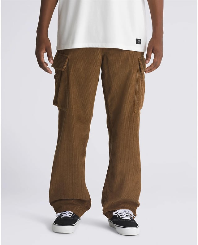 VANS Men’s Service Cargo Cord Loose Tapered Pants in Coffee Liqueur - Main Image