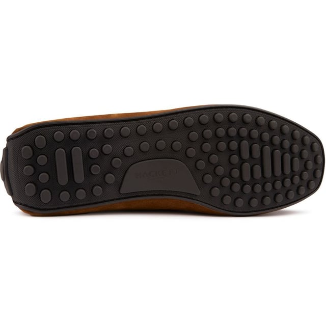 Crafted In Silky Premium Suede, These Driver Loafers By Hackett Are A Must-have For Your Wardrobe This Spring And Summer Season. The Slip-on Features A Stylish Kiowa Construction, Decorative Lacing And Contrast Stitching For A Dapper, Casual Look.