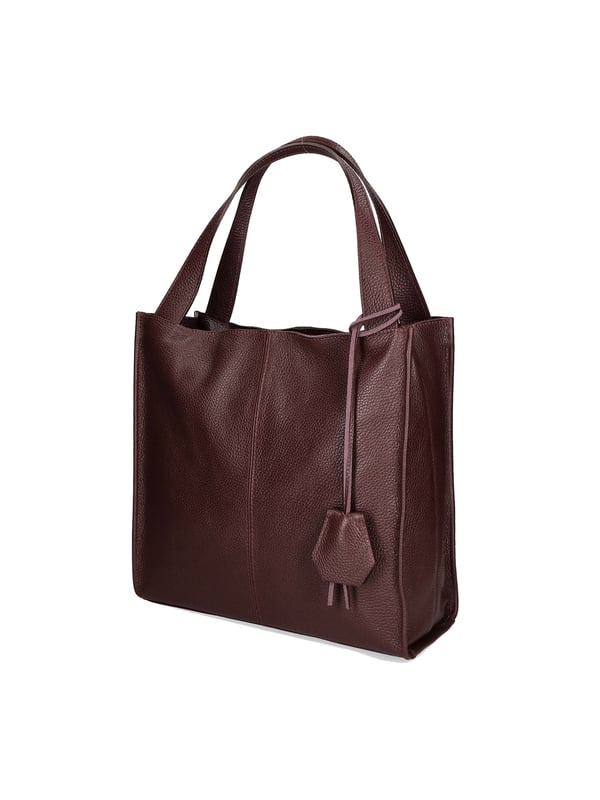Bolso de hombro único para mujeres. Producto artesanal italiano en cuero de dólar genuino. Hecho en Italia.