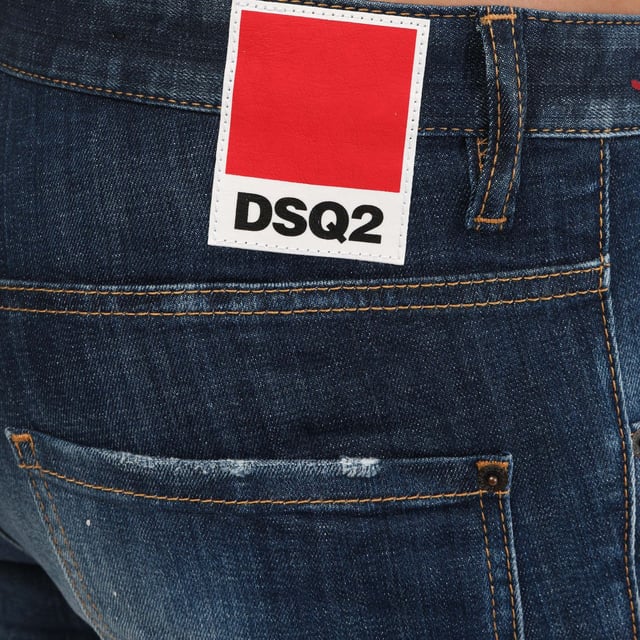 Men's DSquared2 Paint Jeans in Denim