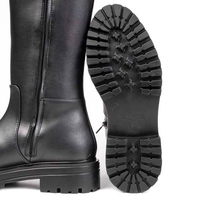 Vegan biker cheap boots
