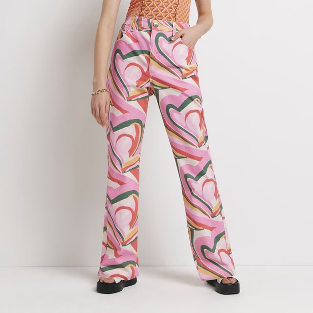 River island 2025 pink jeans