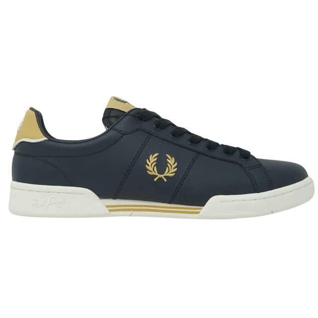 Mens black fred perry trainers discount