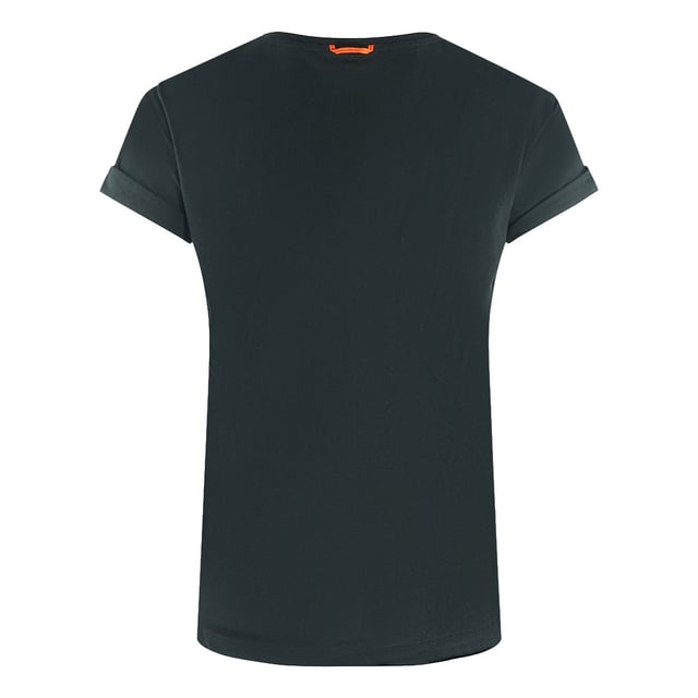 Parajumpers Space Tee Zwart T-shirt. Verbeter je tee-spel met het Parajumpers Space Tee zwarte T-shirt. Dit T-shirt heeft een normale pasvorm en korte mouwen en biedt een ontspannen, maar toch stijlvolle look. Perfect voor dagelijks gebruik, de veelzijdigheid en het comfort maken het een must-have aanvulling op elke garderobe. Zwart T-shirt, merklogo. Geribbelde ronde hals, 100% katoen. Patch-logo op de linkermouw. Stijlcode: XF37 Space T-shirt 541