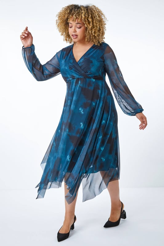 Occasion wear 2025 wrap dress