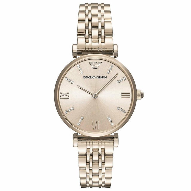 Stunning ladies 32mm watch, stainless steel strap and clasp with a rose dial. Japanese quartz movement and water resistant to 30m