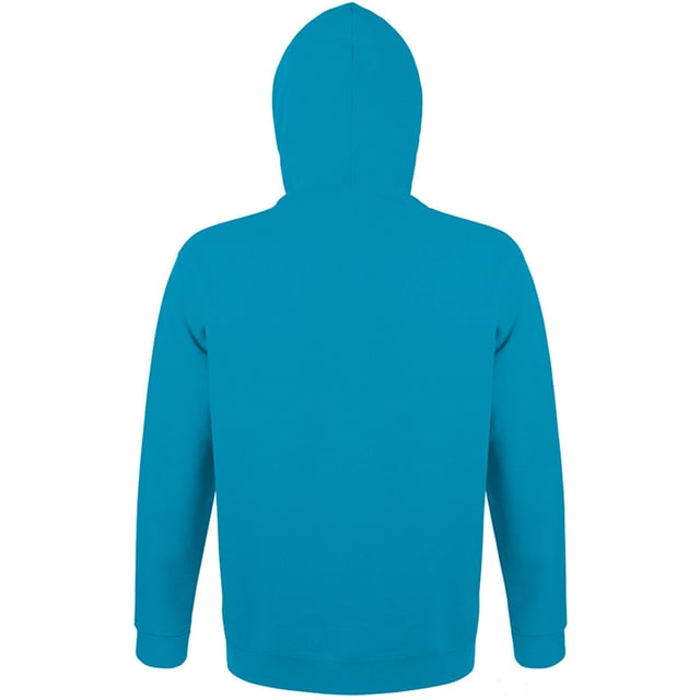 Für Erwachsene geeignet. Innenseite aus gebürstetem Fleece. Gefütterte Kapuze mit passendem Kordelzug. Kängurutasche. Herabhängende Schultern. Gerippte Bündchen an Ärmeln und Saum. Abgesteppte Nähte. Gewicht: 280 g/m²,. Ungefährer Brustumfang (cm): S (91-97), M (97-102), L (104-107), XL (109-112), 2XL (114-119), 3XL (119-124). Material: 50% Baumwolle, 50% Polyester.
