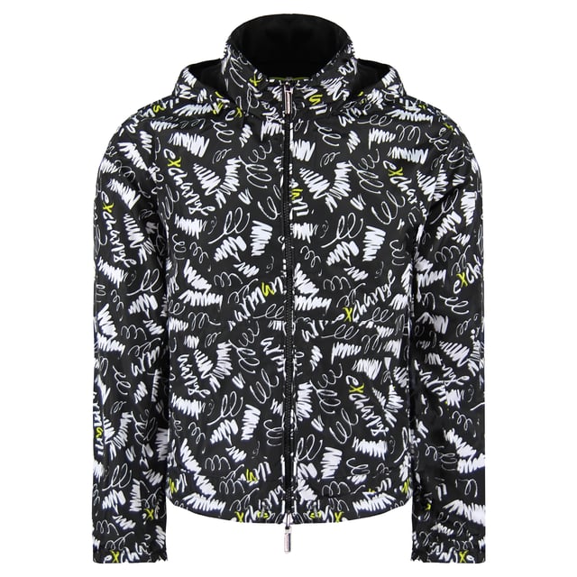 Armani Exchange ZipUp Vrouwen met lange mouwen Zwart Omkeerbaar Jasje 3GYB11 YNR9Z 5232