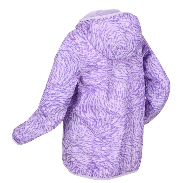 Regatta Childrens Kids Lever Animal Print Packaway Waterproof