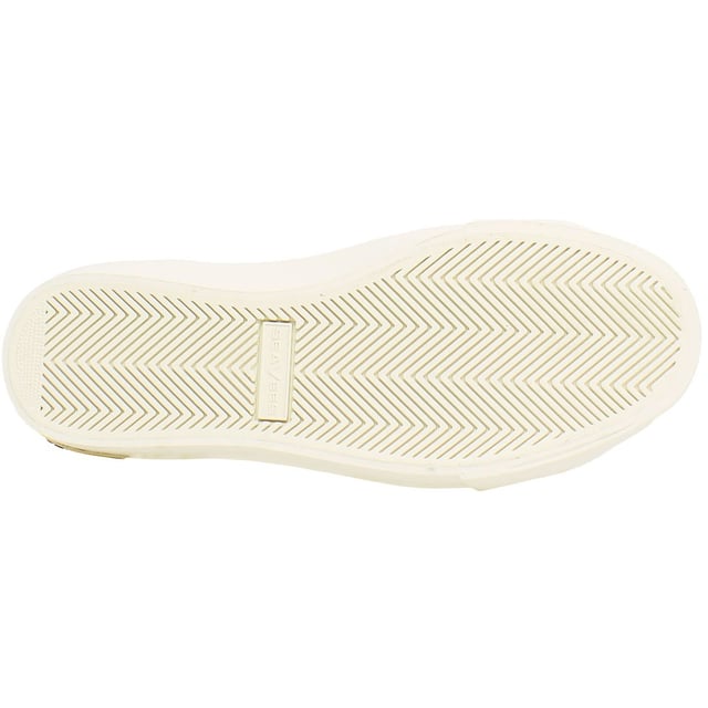 Seavees Crosby Lace-Up White Smooth Leather Womens Plimsolls CROSBY SNEAKER_WHITE LEATHER