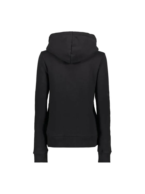Superdry Damen Vintage Sweatshirt Sweat Superdry Vintage Femme Schwarz Baumwolle. Authentisches Kleidungsstück von der Marke Superdry - Streetwear/Sportswear Design von Superdry - Superdry für modebewusste Frauen, perfekt für den Alltag - Der schwarze Sweatshirt von Superdry lässt sich ideal mit dem Rest Ihrer Garderobe kombinieren - bequemer Baumwollstoff - klassisch - Vintage -