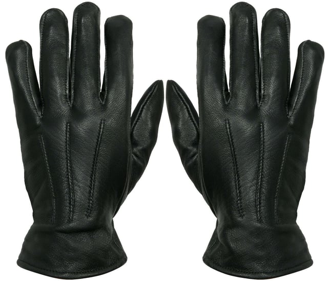 Hochwertige Handschuhe aus echtem Leder für den täglichen Gebrauch. Diese Handschuhe bestehen aus 100 % weichem Schaf-Nappaleder. mit Thermofutter für Wärme