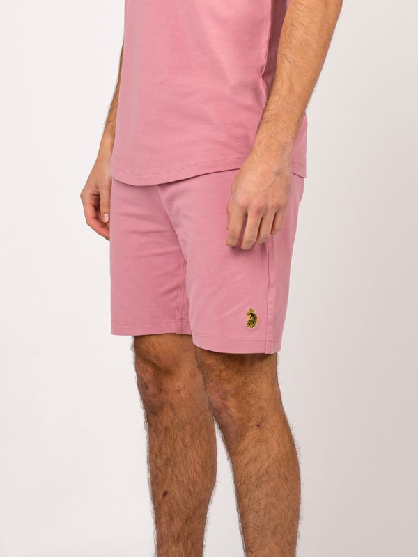 These classic sweat shorts from LUKE are the perfect casual everyday item. They are cut from a soft cotton blend and are fitted with a comfy drawcord waist and handy side entry zip pockets. The brand's iconic lion head embroidery sits on the left leg to finish the look.