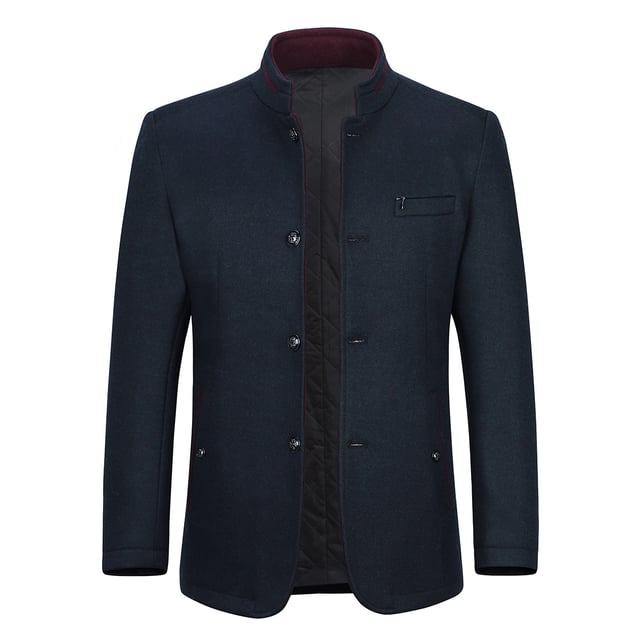 [Materialpflege]

HERVORRAGENDES MATERIAL ¨C Wolle 26 % Polyester 51 % Viskose 8 % Baumwolle 15 %. Weicher und bequemer Stoff; mit glatten Linien f¨¹r einen schlanken und taillierten Look.

PFLEGEHINWEISE ¨C Chemische Reinigung wird empfohlen; Handw?sche ist m?glich, jedoch mit kaltem Wasser.

VIELSEITIGER ANLASS ¨C ¨¹bergangsjacke: Perfekt zum Tragen im Herbst und Winter

ANL?SSE: Geeignet f¨¹r jeden Anlass, z. B. Freizeit, Gesch?ft, B¨¹ro, Arbeit, Urlaub, im Freien. Jahreszeiten: Geeignet f¨¹r Winter und Herbst.

[Paket]

1 * Mantel