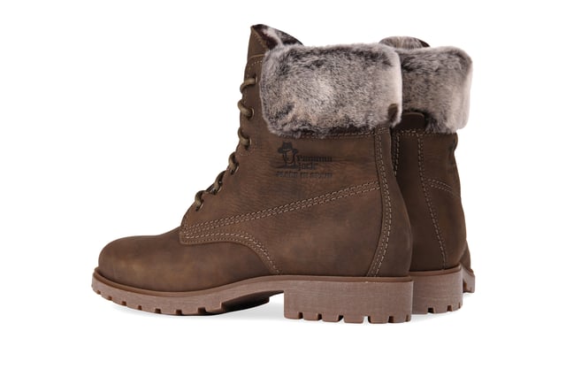 BOTAS PANAMA JACK DE MUJER FELICIA B26 Verde, Plantilla Acolchada, Suela Antideslizante, Suela Flexible