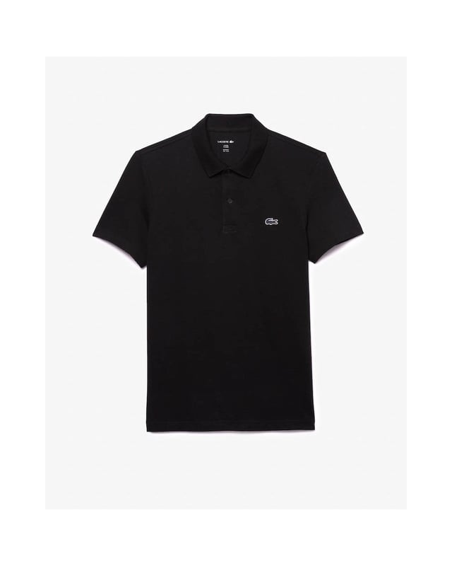A new take on elegant sportswear with full freedom of movement from Lacoste, inventors of the polo shirt in 1933. This cotton blend knit piece features a fine rib that's particularly pleasant to wear. Featuring iconic styling and sophisticated finish details: the stuff of legends.

Organic cotton blend ottoman fabric
Regular, straight cut
Polo collar, inspired by the Original L.12.12
Pad printed detail at neck
Embroidered crocodile on chest
Main fabric: Cotton (57%), Polyester (32%), Elastane (11%) / Collar: Cotton (53%), Polyester (47%)
