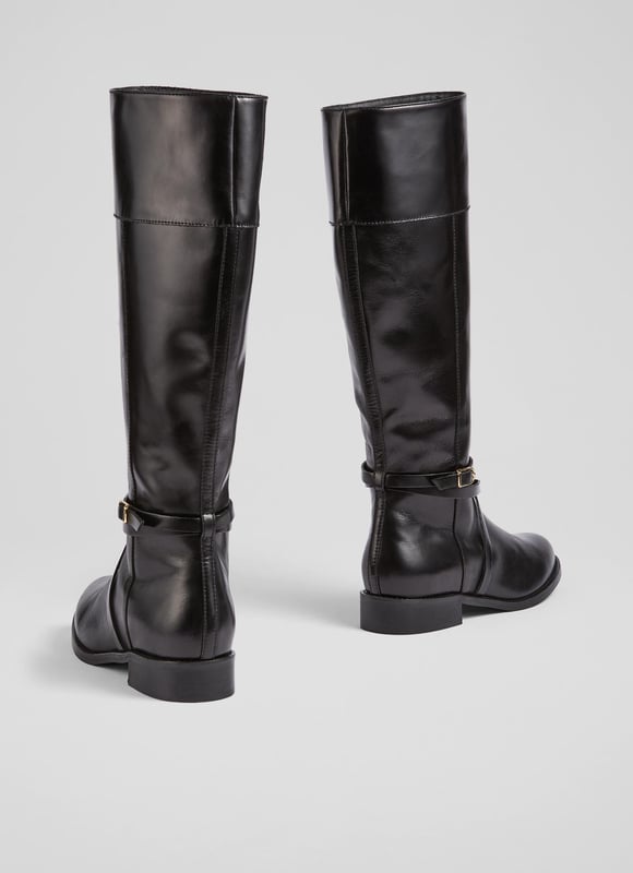 LK Bennett Bonnie Knee Boots Black