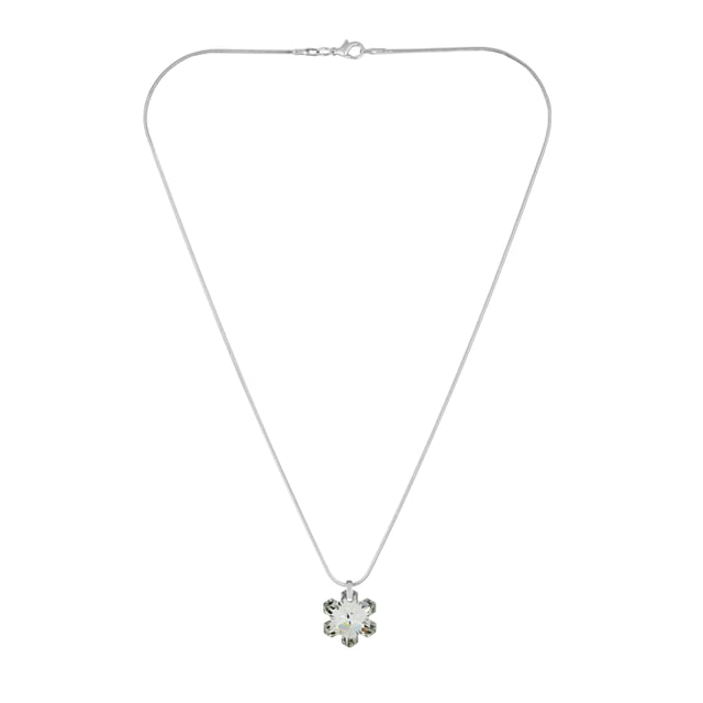 Collar Snowflake Cometa EXCLUSIVE EDITION con cristales de Swarovski plata plateado• colección: Snowflake• material: cristales de Swarovski, metal rodiado plateado• dimensiones: 17x20 mm• color: plata• longitud del collar: 42 cm• tipo de cierre: mosqueton