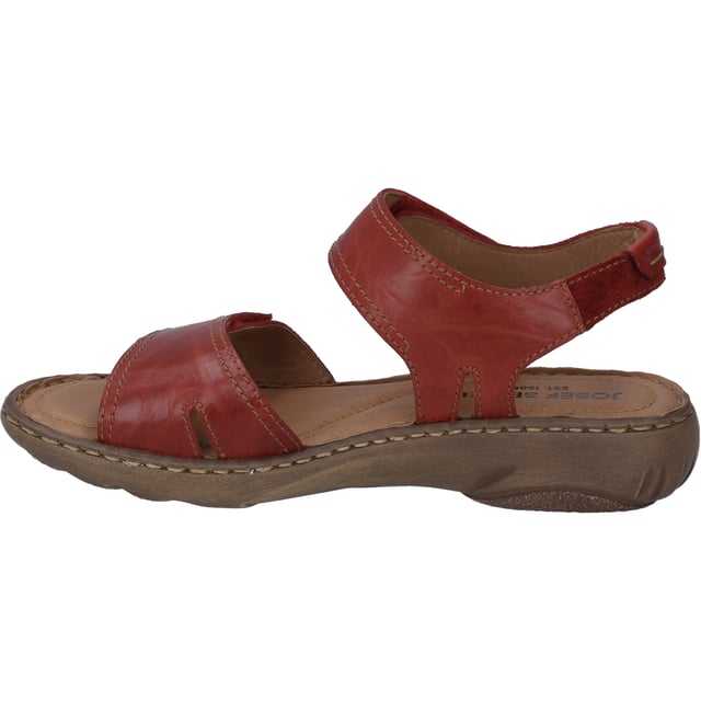 Estos zapatos están fabricados piel de vaca fina, lo que los hace muy duraderas. La práctica cremallera sirve para una sujeción firme en las sandalias. El modelo además está provisto de las típicas costuras a mano de JOSEF SEIBEL. El ancho G es ideal para los pies normales. Con el modelo Debra 58 podrá disfrutar de más libertad en su tiempo libre.