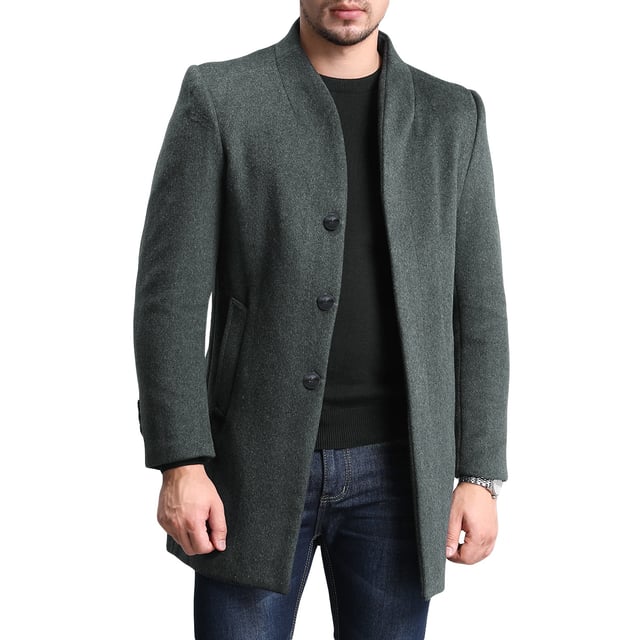 [Materialpflege] HOCHWERTIGES MATERIAL – 50 % Wolle, 50 % Polyester. Es ist bequem, atmungsaktiv, weicher, glatter, leichter zu waschen und behält die Form. Es atmet frei und nimmt Schweiß auf. WASCHEN – Chemische Reinigung wird empfohlen; Handwäsche ist möglich, jedoch mit kaltem Wasser. VIELSEITIGER ANLASS – Es eignet sich für viele Anlässe, wie den Alltag, Geschäftstreffen, modische Partys, jeden großen Feiertag usw. [Paket] 1 * Mantel