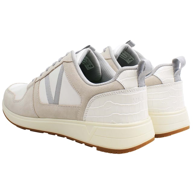 The Vionic Rechelle Women's White Trainers are a stylish and versatile footwear choice, perfect for those who value both fashion and comfort. These trainers feature a clean, crisp white design that complements any outfit, from casual wear to more sporty ensembles. Engineered with Vionic's renowned orthotic support, these trainers ensure that your feet remain comfortable and well-supported throughout the day, making them ideal for a wide range of activities.
 
Key Features:
Crisp White Design: 

The sleek white color provides a fresh and modern look, making these trainers a versatile addition to your wardrobe that pairs effortlessly with various styles.


Vionic Orthotic Footbed: 

These trainers are equipped with Vionic’s signature orthotic footbed, offering superior arch support and promoting natural foot alignment, which helps reduce foot fatigue and discomfort.


Breathable Upper: 

The trainers feature a breathable upper, allowing for optimal airflow to keep your feet cool and comfortable, even during long periods of wear.


Cushioned Insole: 

The cushioned insole provides additional padding and shock absorption, ensuring a comfortable experience with every step.


Durable Rubber Outsole: 

The durable rubber outsole offers excellent traction and stability on a variety of surfaces, making these trainers suitable for both indoor and outdoor activities.


Lace-Up Closure: 

The lace-up design ensures a secure and adjustable fit, allowing you to customize the snugness for optimal comfort and support throughout the day.


Lightweight Construction: 

Designed to be lightweight, these trainers reduce strain on your feet, making them ideal for all-day wear without sacrificing comfort.


Versatile Styling: 

The minimalist white design makes these trainers easy to pair with everything from jeans and leggings to casual dresses, making them perfect for both everyday wear and light exercise.


 
The Vionic Rechelle Women's White Trainers are an excellent choice for those who prioritize comfort without compromising on style. Whether you're out running errands, enjoying a casual day out, or engaging in light physical activities, these trainers provide the perfect balance of support, style, and comfort.